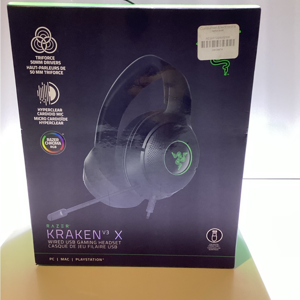 Razer Kraken V3 X Wired USB Gaming Headset